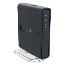 Access point indoor MikroTik RouterBOARD hAP ac lite tower RB952Ui-5ac2nD-TC preto Foto mini 2