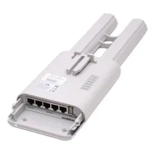 Access point outdoor MikroTik RouterBOARD OmniTIK 5 RBOmniTikU-5HnD branco Foto mini  2