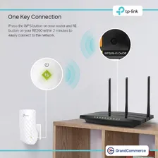 Access Point Tp-link Re200 V5 Branco 100v/240v Foto mini 4