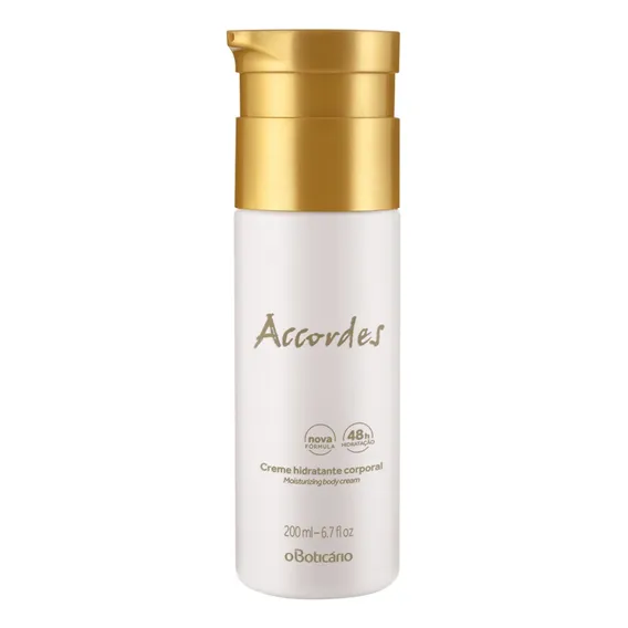 Accordes Creme Hidratante Corporal 200ml Boticário Foto 1