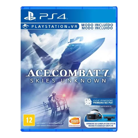Ace Combat 7: Skies Unknown Standard Edition PS4 Físico Foto 1