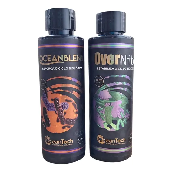 Acelerador Biologico Over Nite 120ml+ocean Blend 120ml Ocean Foto 1