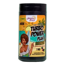 Acelerador De Bronze Turbo Power Plus Pele Morena E Negra Foto  mini 1
