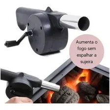 Acendedor Soprador Churrasqueira E Lareira Manual Churrasco Foto mini 2