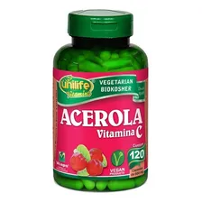 Acerola Vitamina C 120 Cápsulas - Unilife Foto mini 1