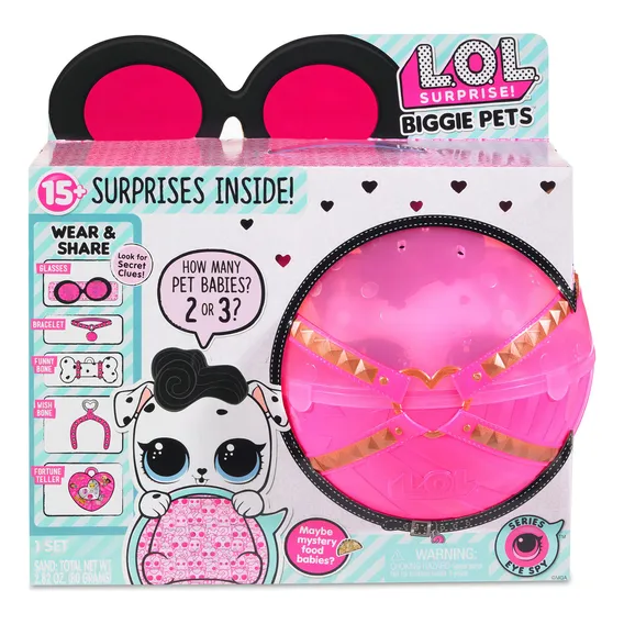 Acess贸rios Lol Surprise Biggie Pets Dollmation Eye Spy + Foto 1