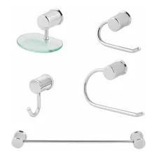 Acessórios Para Banheiro Luxo Kit 05 Peças Kit Para Banheiro Foto  mini 1