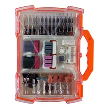 Acessórios Para Mini Micro Retífica Esmeril 99 Peças+ Maleta Foto mini  2