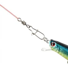 Acessórios Pesca Kit 50pcs Snaps Engate Rápido Aço 40mm 70lb Foto mini 3