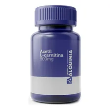 Acetil L-carnitina 500mg Estimulante Neuronal - 60 Cápsulas Foto mini 1