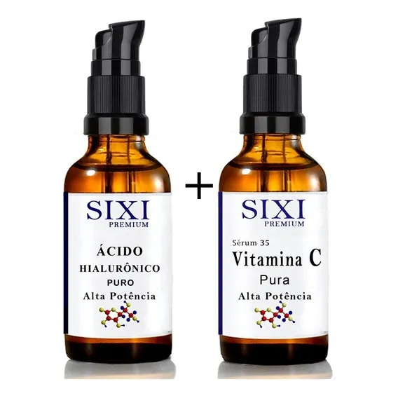 Acido Hialurônico + Vitamina C Pura - Clareador E Anti Idade Tipo de pele Todas Foto 1