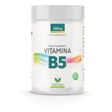 Ăcido PantotĂȘnico - Vit B5 - 5mg - 60 Comps. - Vital Natus Foto mini 2