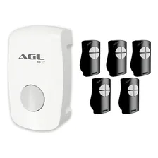 Acionador De Controle Remoto Af12 Para Fechaduras + 5 Controles AGL Foto mini 1
