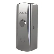 Acionador De Fechadura Botoeira Inox Agl Foto  mini 1