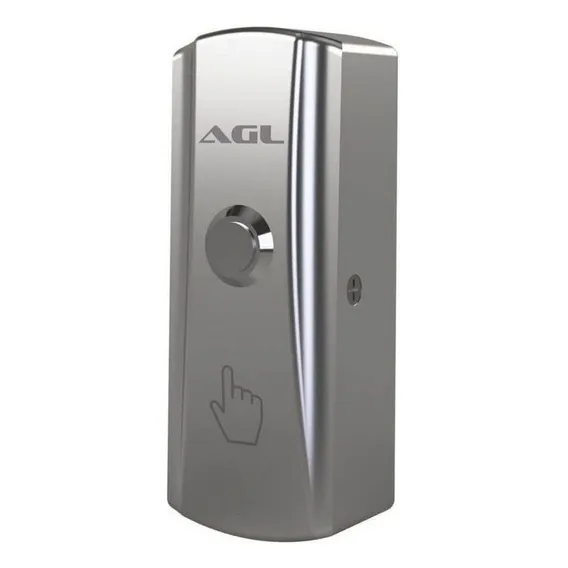 Acionador De Fechadura Botoeira Inox Agl Foto 1
