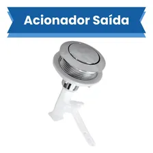 Acionador Superior Botao Caixa Descarga Acoplada Universal Foto mini  2
