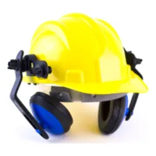 Acoplado Plastcor Capacete Plastico C/ Protetor Auditivo Foto  mini 1