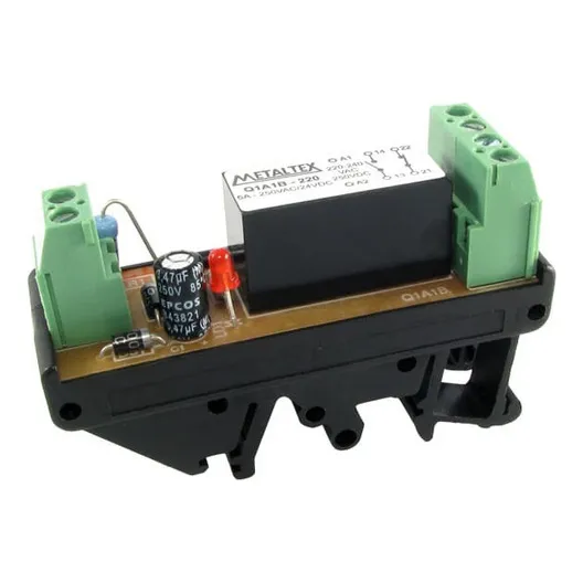 Acoplador A Relé 1na+1nf 12vcc 5a Q1a1b-d12 - Metaltex Foto 1