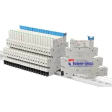 Acoplamento A Relé Engate Trilho Din Relé Slim 6mm 24vcc 6a Foto mini 2