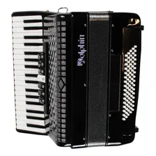 Acordeon Dolphin 80 Baixos 6415 Bk Foto  mini 1