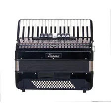 Acordeon Sanfona Benson 80 Baixos Preto S贸lido Bac80-7sbk Foto mini 2