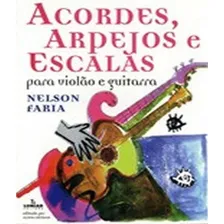 Acordes, arpejos e escalas, de Nelson Faria. Editora Irmãos Vitale, capa mole em português Foto mini  2