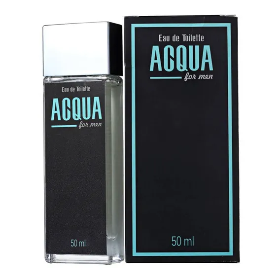 Acqua For Men Orgânica Edt Perfume Masculino 50ml - Blz Foto 1