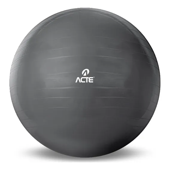 Acte T9-75 bola pilates cinza 75cm de PVC Foto 1