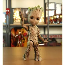 Action Figure Baby Groot Guardiões Da Galáxia Marvel 26cm Foto mini 4