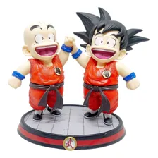 Action Figure Dragon Ball Goku E Kuririn Champions Gk Series Foto mini 1