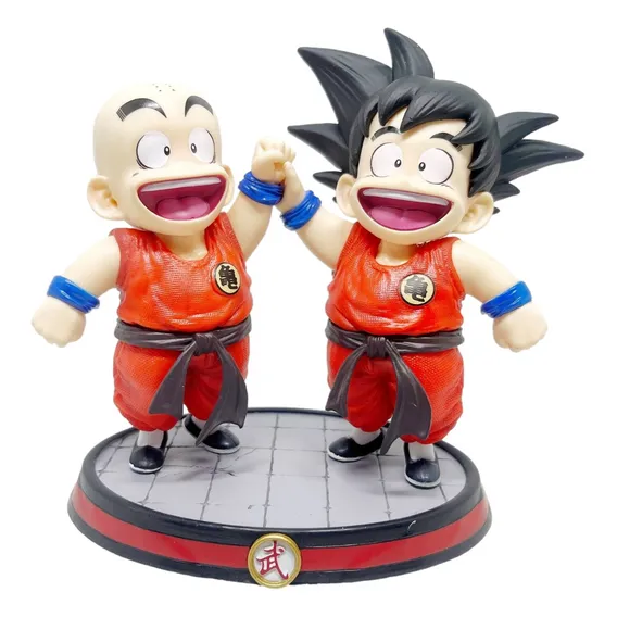 Action Figure Dragon Ball Goku E Kuririn Champions Gk Series Foto 1