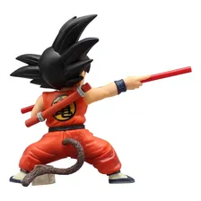 Action Figure Kid Goku Com Bastão Dragon Ball Foto mini 4