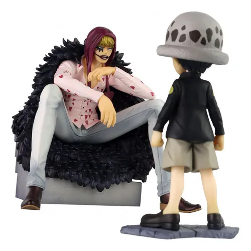 Action Figure One Piece - Corazon E Trafalgar Law - Limitado Foto 1