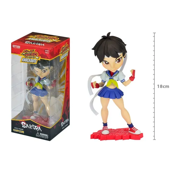 Action Figure Sakura - Street Fighter Knockouts Foto 1