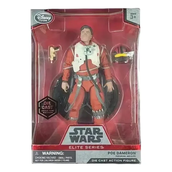 Action Figure Star Wars Poe Dameron - Elite Series die cast Foto 1