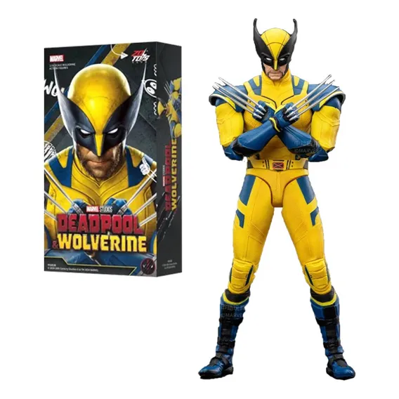 Action Figure Wolverine - Deadpool E Wolverine Filme Zd Toys Foto 1