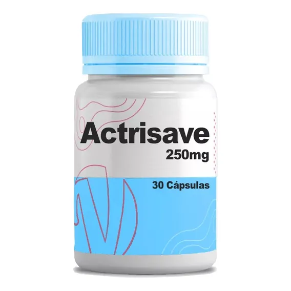 Actrisave 250mg - 30 Capsulas Foto 1