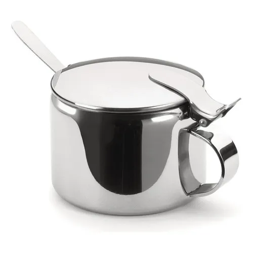 Açucareiro Com Colher Forma Inox 250 G Foto 1