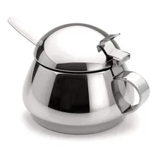Açucareiro Em Aço Inox Com Tampa Lyr 250 G Forma Foto mini 1