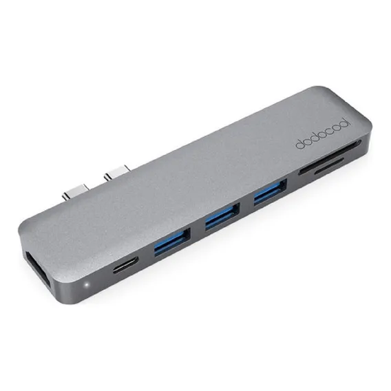 Adaptador 7 Em 1 Dodocool Thunderbolt Macbook Usb-c Hdmi 4k Foto 1