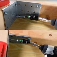 Adaptador Angular Dewalt P/ Parafusadeira Magnético 14 Pc Foto mini 2