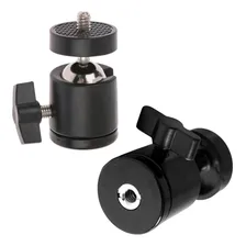 Adaptador Ballhead Para Tripe Ring Light Pedestal 1/4 Ou 3/8 Foto mini  3