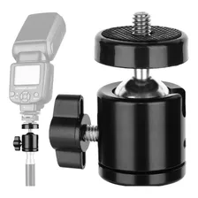 Adaptador Ballhead Para Tripe Ring Light Pedestal 1/4 Ou 3/8 Foto mini 4