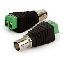 Adaptador Borne Plug Bnc - Fêmea Foto  mini 1