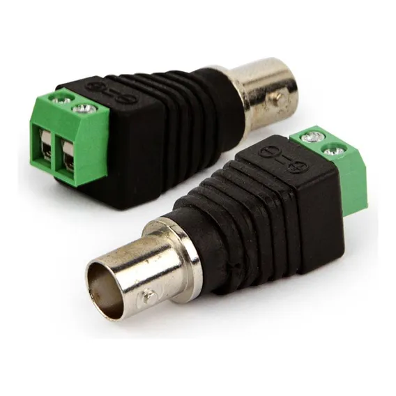 Adaptador Borne Plug Bnc - Fêmea Foto 1