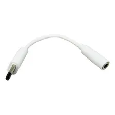 Adaptador Cabo Tipo C Usb-c Para Fone Ouvido P2 3.5mm Foto mini 4