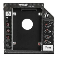 Adaptador Caddy Hd Ssd Sata Case Gaveta Dvd Notebook 12,7mm Foto  mini 1