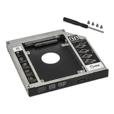 Adaptador Caddy Hd Ssd Sata Case Gaveta Dvd Notebook 12,7mm Foto mini  3