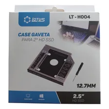 Adaptador Caddy Notebook Hd Ou Ssd 2.5 Sata 12.7mm - Lotus Foto mini  2