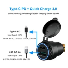 Adaptador Carregador Usb Duplo Para Motos Bmw Hella Cor Preto Foto mini 4